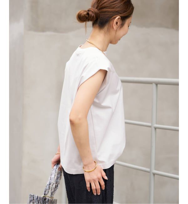 VERMEIL par iena「ヘンリーノースリーブ プルオーバー」|Tシャツ・カットソー|