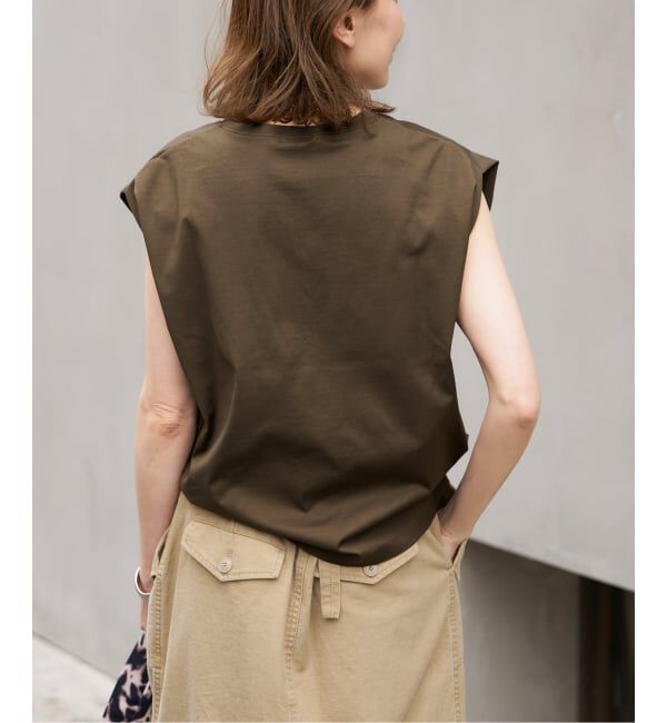 VERMEIL par iena「ヘンリーノースリーブ プルオーバー」|Tシャツ・カットソー|