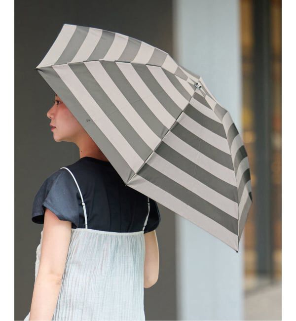 IENA「《UVカット 遮光率100％》IENA UMBRELLA：傘」|傘|グレーA