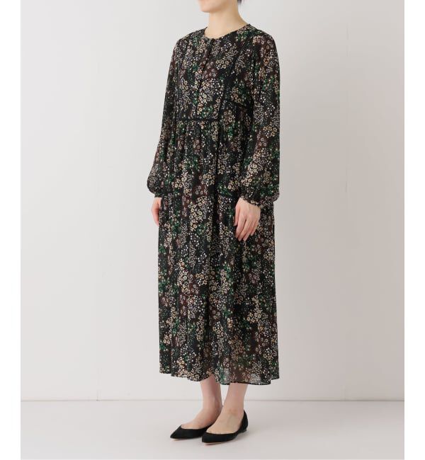 SLOBE IENA「《WEB限定/追加予約》FLOWER PRINT ワンピース」|ワンピース|