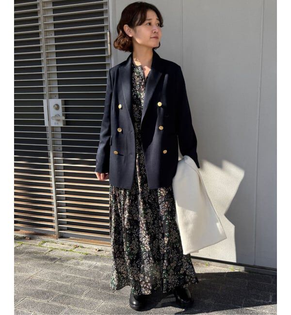 SLOBE IENA「《WEB限定/追加予約》FLOWER PRINT ワンピース」|ワンピース|