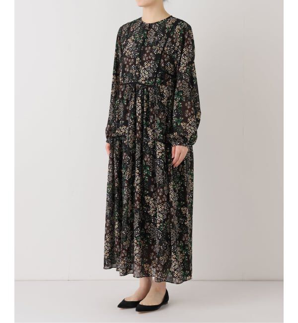 SLOBE IENA「《WEB限定/追加予約》FLOWER PRINT ワンピース」|ワンピース|
