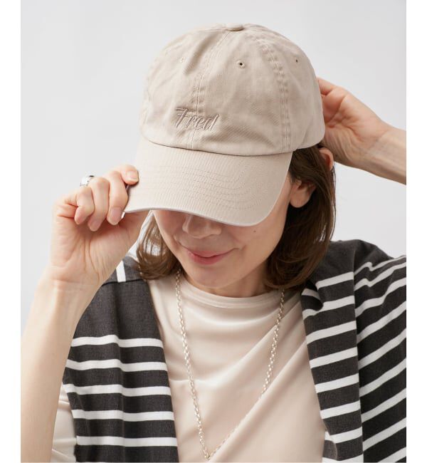 VERMEIL par iena「TICCA ティッカ CAP 0263476341/2」|キャップ・キャスケット|ベージュ