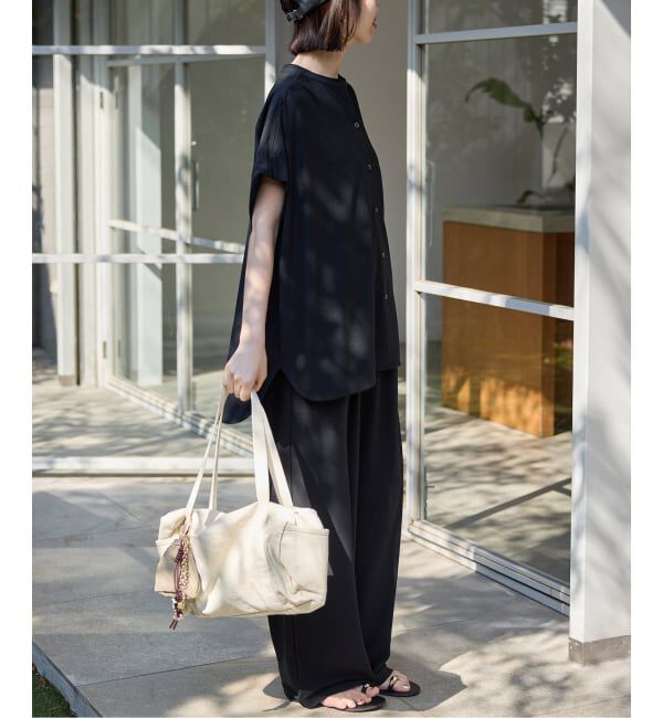 SLOBE IENA「《2枚セット/追加》カットジョーゼットセットアップ」|Tシャツ・カットソー|