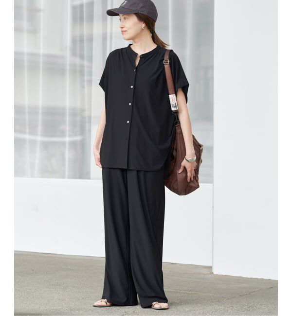 SLOBE IENA「《2枚セット/追加》カットジョーゼットセットアップ」|Tシャツ・カットソー|