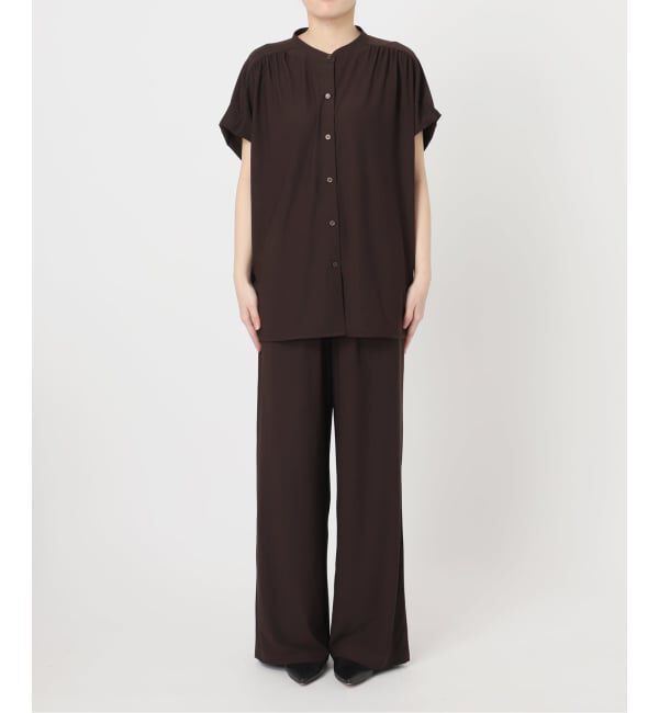 SLOBE IENA「《2枚セット/追加》カットジョーゼットセットアップ」|Tシャツ・カットソー|