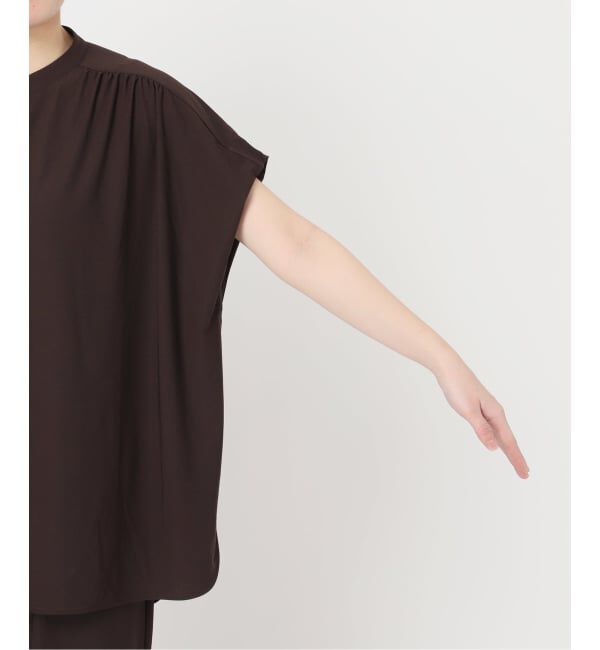 SLOBE IENA「《2枚セット/追加》カットジョーゼットセットアップ」|Tシャツ・カットソー|