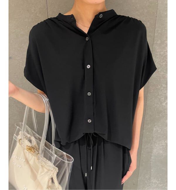 SLOBE IENA「《2枚セット/追加》カットジョーゼットセットアップ」|Tシャツ・カットソー|