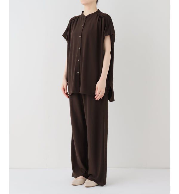 SLOBE IENA「《2枚セット/追加》カットジョーゼットセットアップ」|Tシャツ・カットソー|