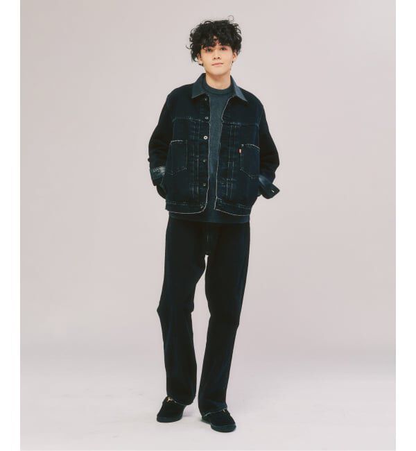 417 EDIFICE「Levi&rsquo;s(リーバイス) 別注 2nd Type トラッカー ジャケット」|デニムジャケット|