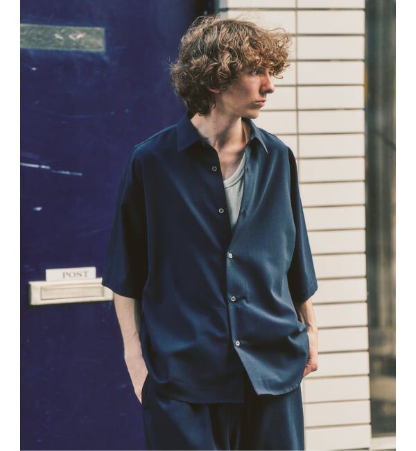 417 EDIFICE「"WEB限定" 2点セット オーバーシャツサイクルセットアップ」|シャツ・ブラウス|