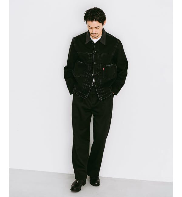 EDIFICE「《追加》Levi&rsquo;s(リーバイス) 別注 2nd Type トラッカー ジャケット」|デニムジャケット|