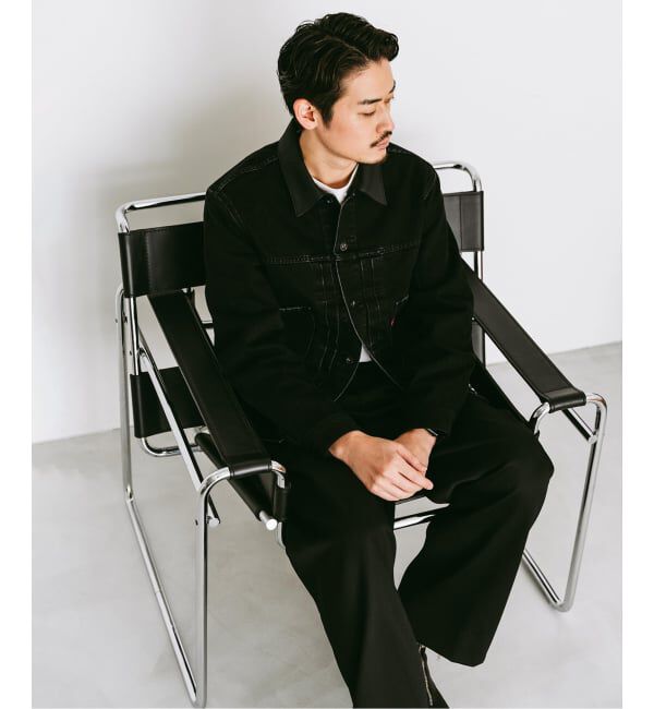 EDIFICE「《追加》Levi&rsquo;s(リーバイス) 別注 2nd Type トラッカー ジャケット」|デニムジャケット|