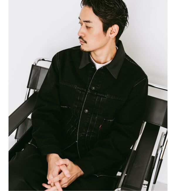EDIFICE「《追加》Levi&rsquo;s(リーバイス) 別注 2nd Type トラッカー ジャケット」|デニムジャケット|