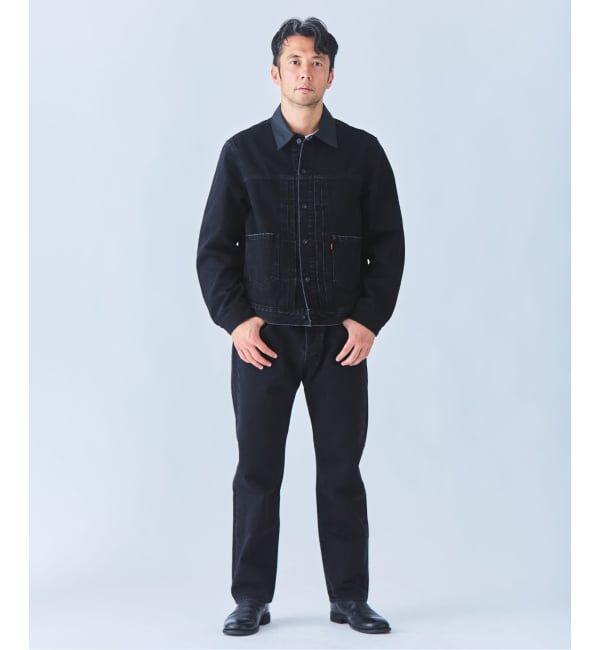 EDIFICE「《追加》Levi&rsquo;s(リーバイス) 別注 2nd Type トラッカー ジャケット」|デニムジャケット|