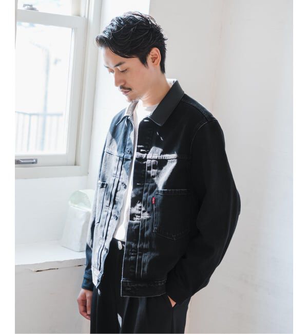 EDIFICE「《追加》Levi&rsquo;s(リーバイス) 別注 2nd Type トラッカー ジャケット」|デニムジャケット|