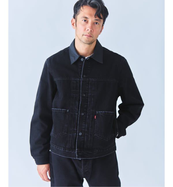 EDIFICE「《追加》Levi&rsquo;s(リーバイス) 別注 2nd Type トラッカー ジャケット」|デニムジャケット|