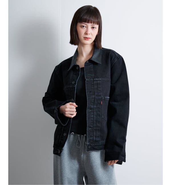 EDIFICE「《追加》Levi&rsquo;s(リーバイス) 別注 2nd Type トラッカー ジャケット」|デニムジャケット|