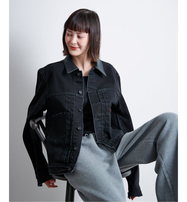 EDIFICE「《追加》Levi&rsquo;s(リーバイス) 別注 2nd Type トラッカー ジャケット」|デニムジャケット|