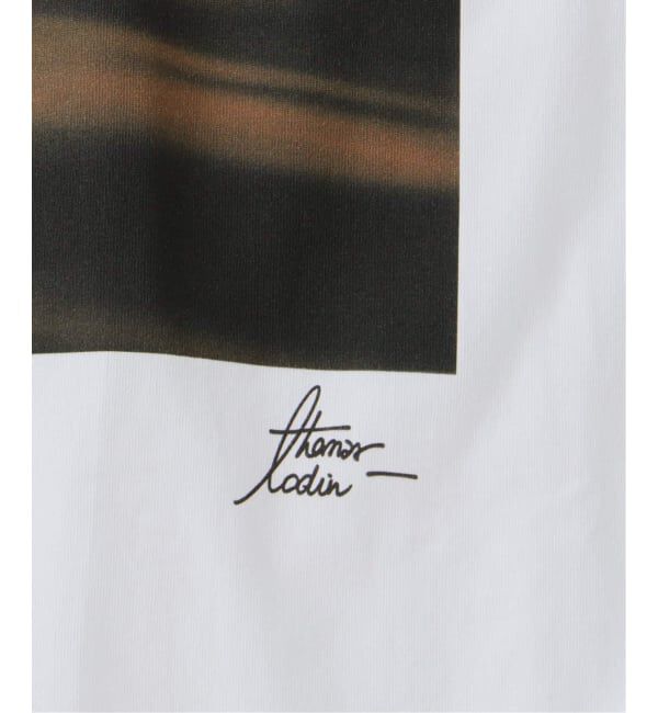 EDIFICE「《追加》THOMAS LODIN(トーマス ロディン) 別注 フォト プリント Tシャツ」|Tシャツ・カットソー|
