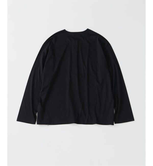EDIFICE「《予約》Albini（アルビニ）DEEP LINE ヘンリーネックシャツ ロングスリーブシャツ」|Tシャツ・カットソー|