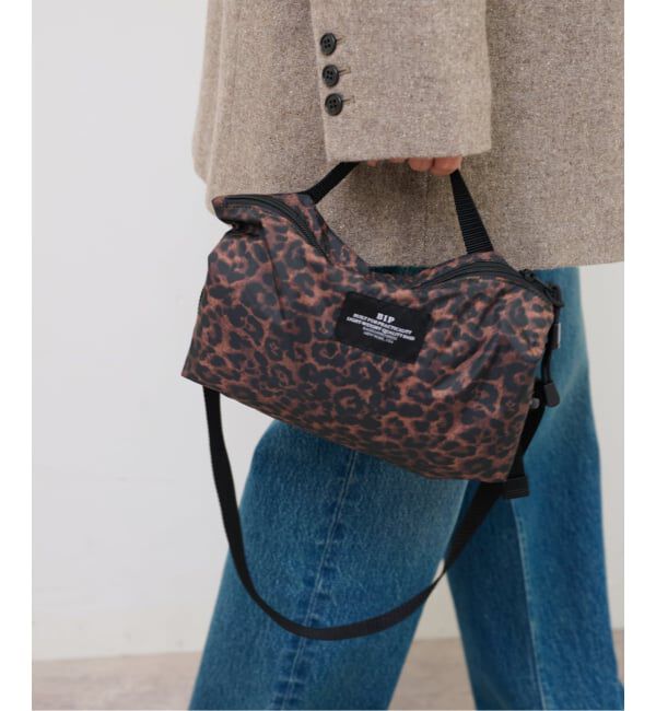JOURNAL STANDARD relume「《WEB限定追加》【BAGS IN PROGRESS】FANNY PACK CROSSBODY LEOPARD　」|ショルダー・メッセンジャー|ブラウン