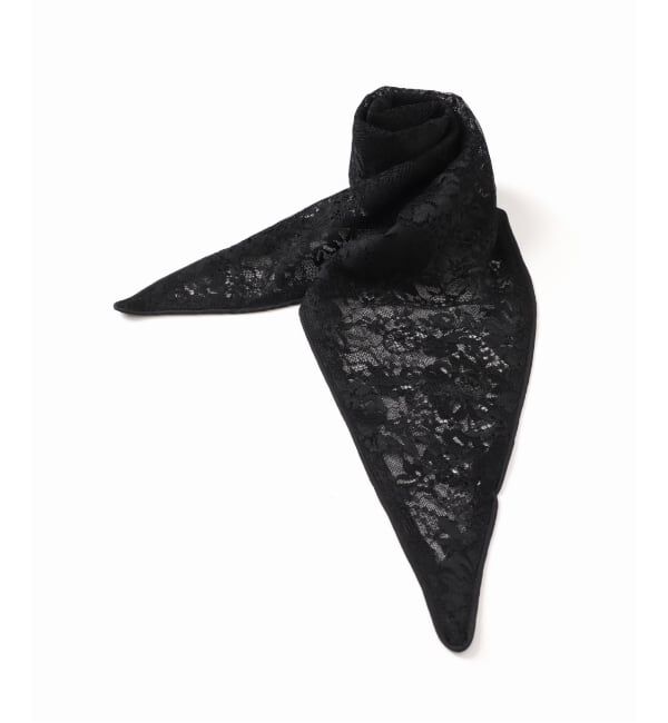 JOURNAL STANDARD「《追加2》【LAYAS/レイヤーズ】 LACE TRIANGLE SCARF」|バンダナ・スカーフ|