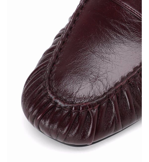 journal standard L'essage「ALOHAS/アロハス Aven Rift Burgundy Leather Loafer ローファー」|ローファー|
