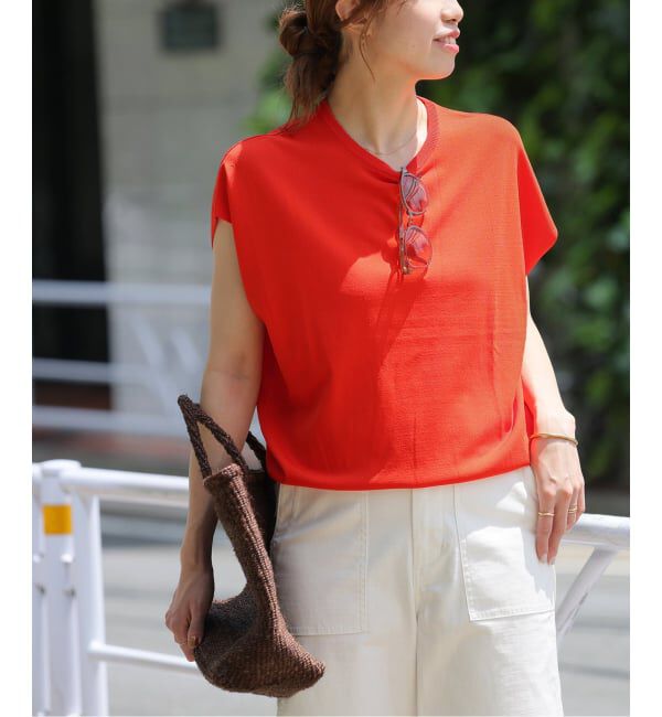 JOURNAL STANDARD relume「《追加2》接触冷感 / ウォッシャブルクールプルオーバー」|ニット・セーター|
