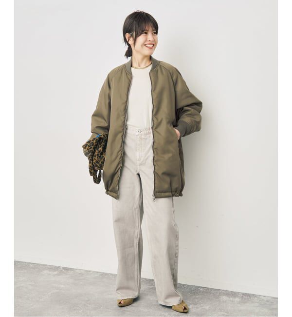Spick and Span「《予約》TICCA / ティッカ ミドルMA-1」|ブルゾン・スタジャン|