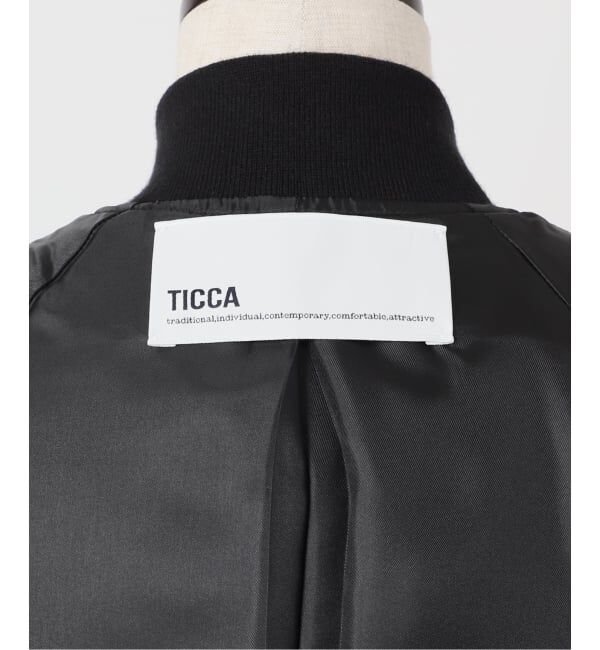 Spick and Span「《予約》TICCA / ティッカ ミドルMA-1」|ブルゾン・スタジャン|