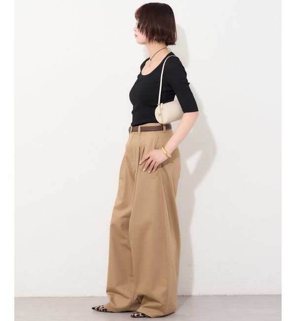  「【myporter】ラウンドネックドライフィットカットソー」|Tシャツ・カットソー|