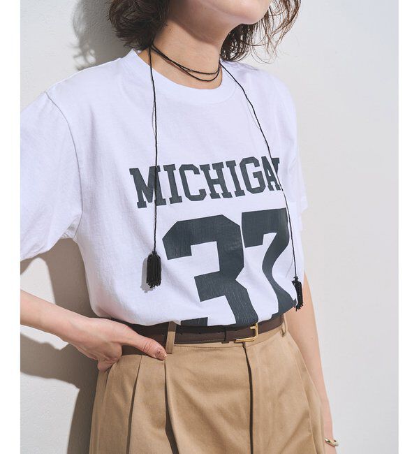  「フロントナンバーTシャツ」|Tシャツ・カットソー|