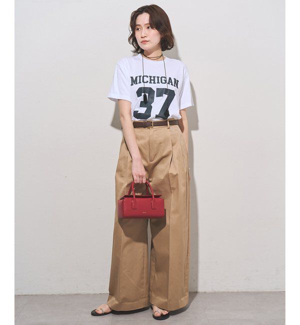  「フロントナンバーTシャツ」|Tシャツ・カットソー|