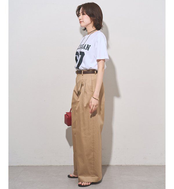  「フロントナンバーTシャツ」|Tシャツ・カットソー|