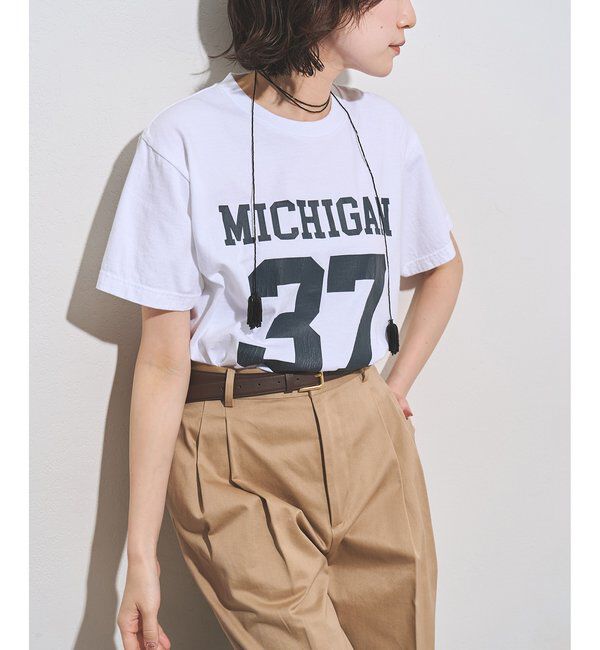  「フロントナンバーTシャツ」|Tシャツ・カットソー|