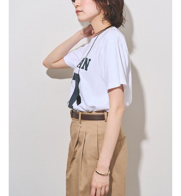  「フロントナンバーTシャツ」|Tシャツ・カットソー|
