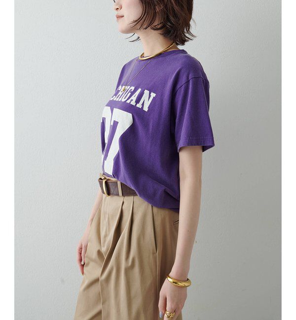  「フロントナンバーTシャツ」|Tシャツ・カットソー|