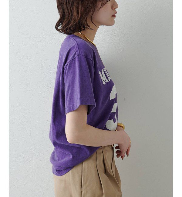  「フロントナンバーTシャツ」|Tシャツ・カットソー|