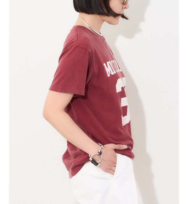  「フロントナンバーTシャツ」|Tシャツ・カットソー|
