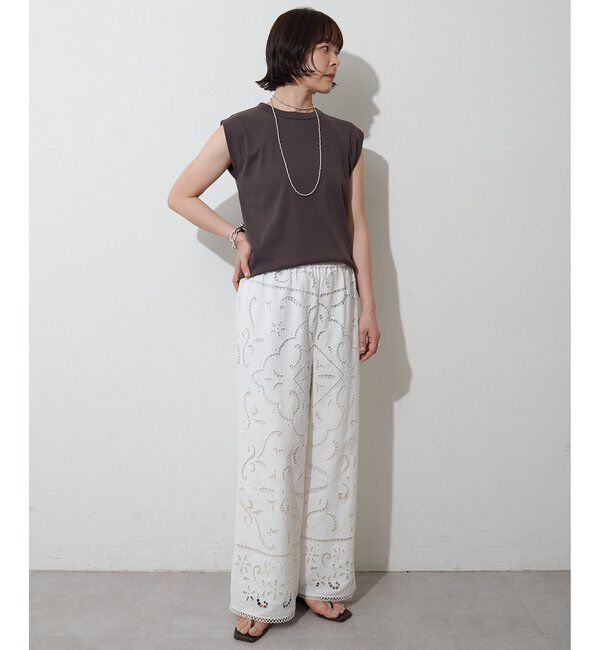  「タックノースリーブプルオーバー」|Tシャツ・カットソー|