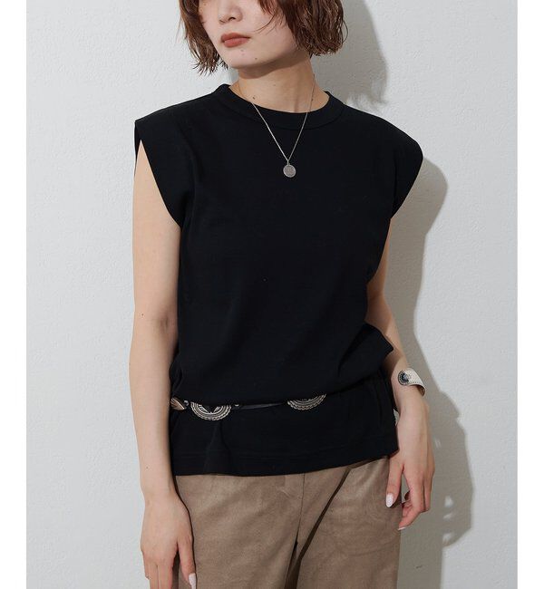  「タックノースリーブプルオーバー」|Tシャツ・カットソー|