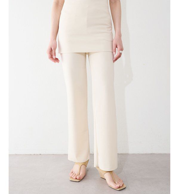  「《セットアップ対応》【THE BAAT】 Flared pants」|チノ|