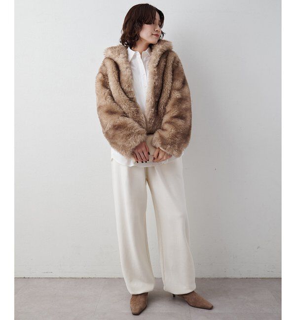 THE PAUSE「【THE PAUSE】フェイクトスカーナショートコート＜WEB限定＞」|その他|