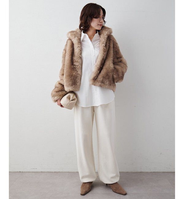 THE PAUSE「【THE PAUSE】フェイクトスカーナショートコート＜WEB限定＞」|その他|