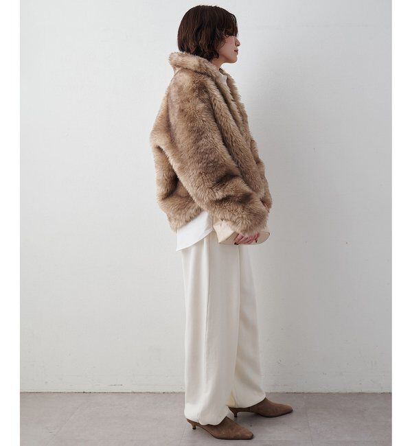 THE PAUSE「【THE PAUSE】フェイクトスカーナショートコート＜WEB限定＞」|その他|