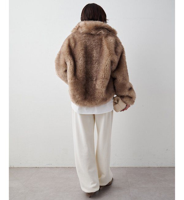 THE PAUSE「【THE PAUSE】フェイクトスカーナショートコート＜WEB限定＞」|その他|