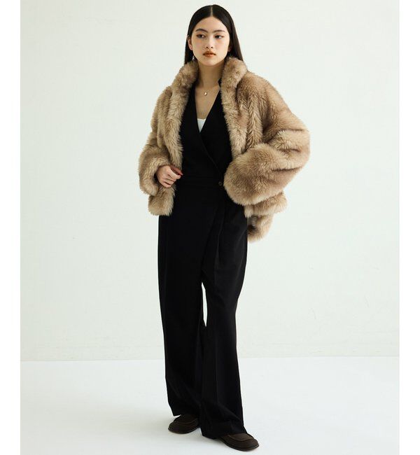 THE PAUSE「【THE PAUSE】フェイクトスカーナショートコート＜WEB限定＞」|その他|