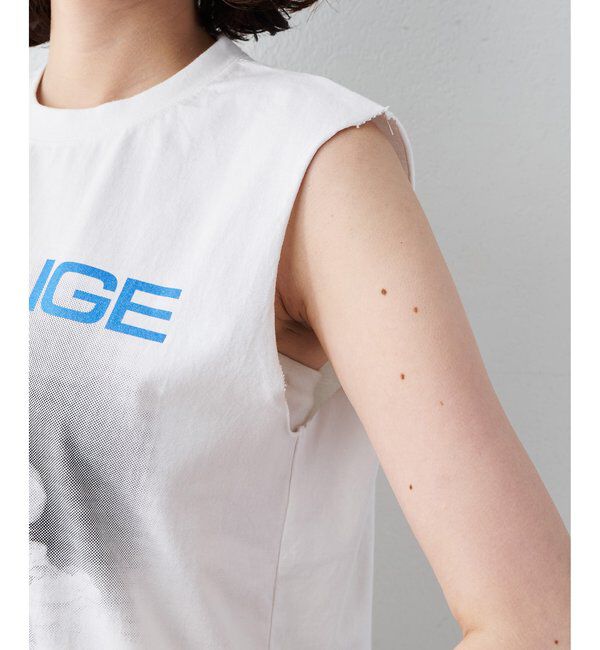  「【GEMINI】プリントノースリーブプルオーバー」|Tシャツ・カットソー|