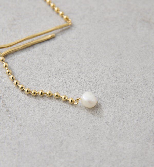  「パールフックネックレス」|リング|